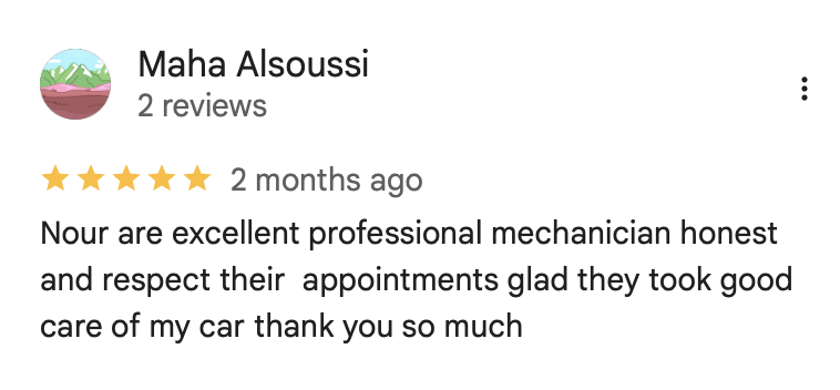تقييم على Google Reviews — 1