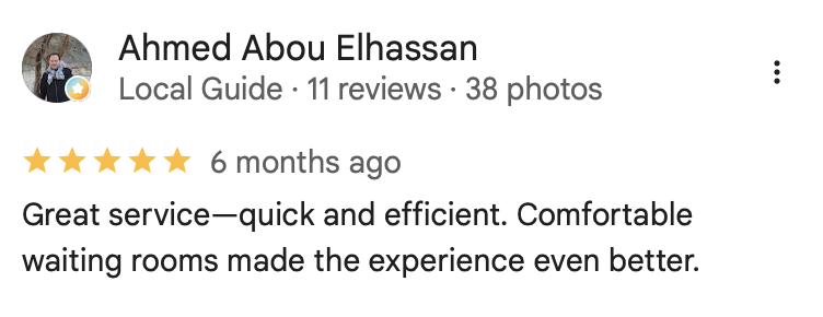 تقييم على Google Reviews — 3